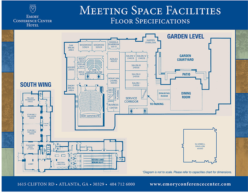 Emory Conference Center floor plan