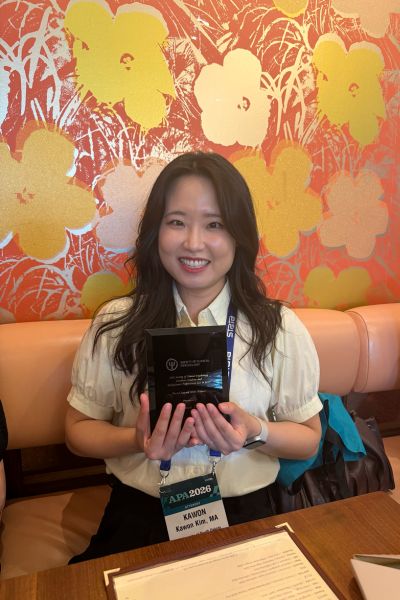 Kawon Kim Poster Travel Award Winnter